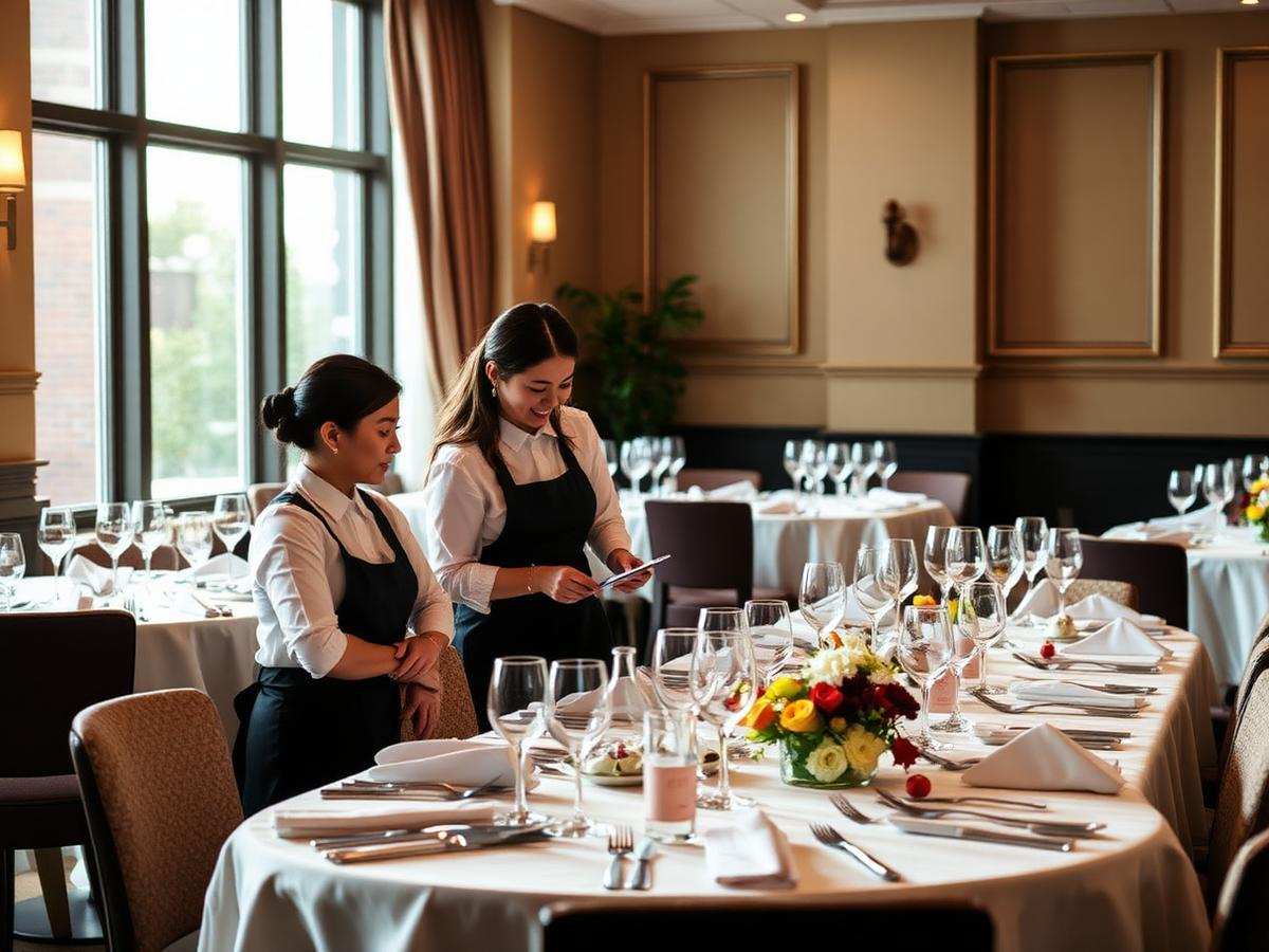 Restaurant service training